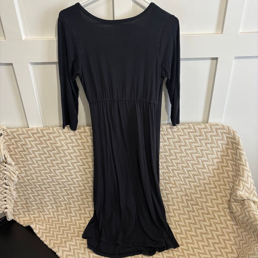 Dreamsacks Bamboo Dreams V-Neck Faux Wrap Dress - Picture 5 of 5